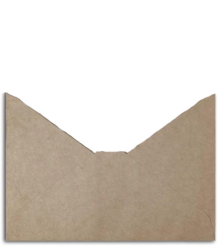 Envelope front